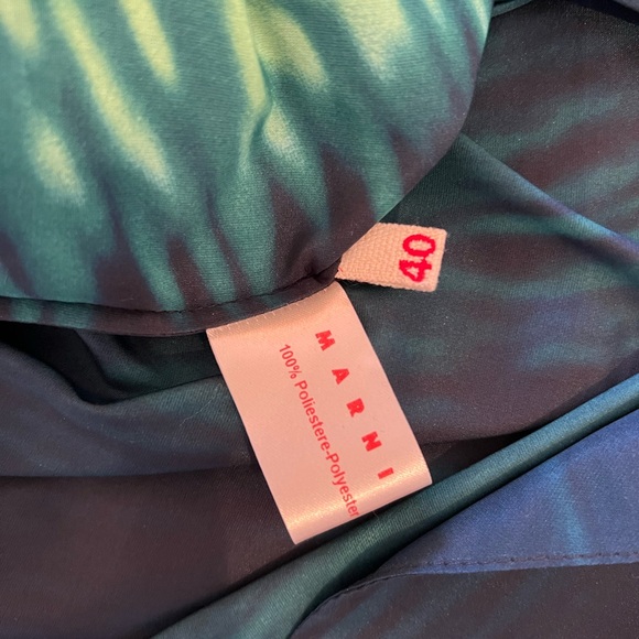 Amazing early 2000’s Marni tea length elastic waist dress - Picture 2 of 6